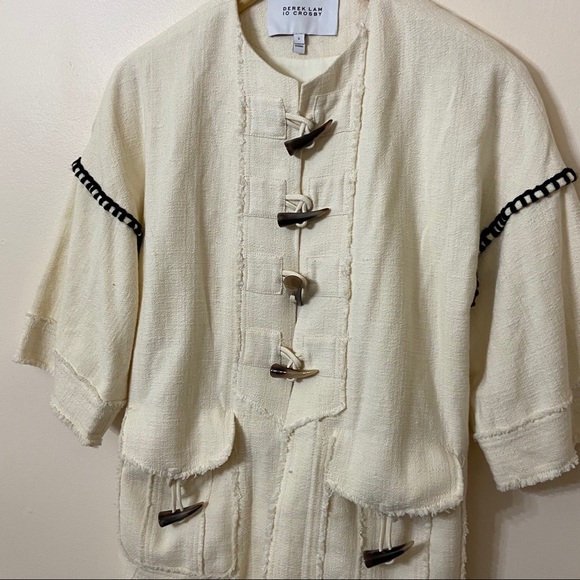 DEREK LAM Toggle Front Jacket - Picture 3 of 8